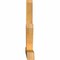 Ekena Millwork Saratoga Rough Sawn Timber Gable Bracket, Western Red Cedar, 84"W x 35"H x 4"D x 4"F, 10/12 Pitch GBW084X35X0404SAR00RWR - alternate 4